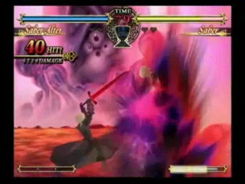 Fate/unlimited Codes : Saber Alter Vs Saber