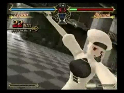 Fate/unlimited Codes : Leysritt Vs Gilgamesh