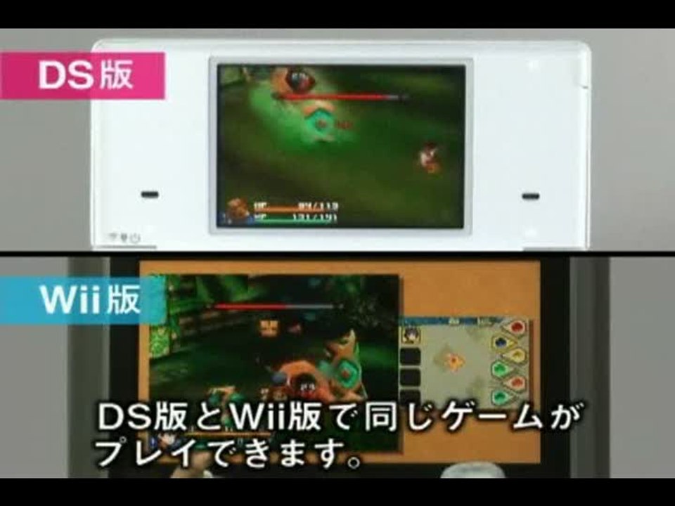 Final Fantasy Crystal Chronicles : Echoes of Time : Comparaison Wii / DS