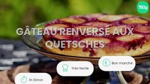 Gâteau renversé aux quetsches