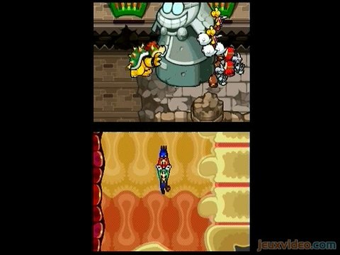 Mario & Luigi : Voyage au Centre de Bowser : Massage musculaire