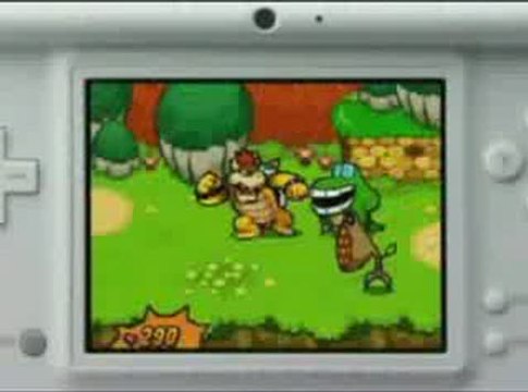 Mario & Luigi : Voyage au Centre de Bowser : Pub japonaise