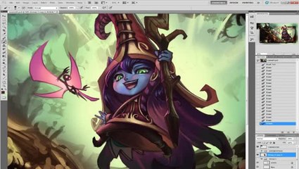 League of Legends : Artwork de Lulu