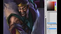 League of Legends : Artwork de Draven