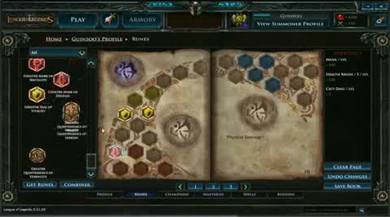 League of Legends : Les runes