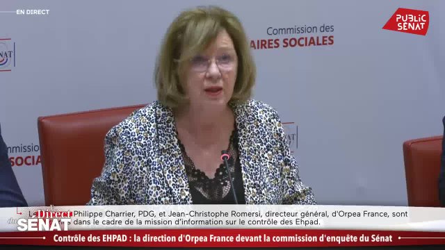 Scandale des EHPAD : le groupe Orpea devant la commission d'enquête - En Séance au Sénat (30/03/2022)