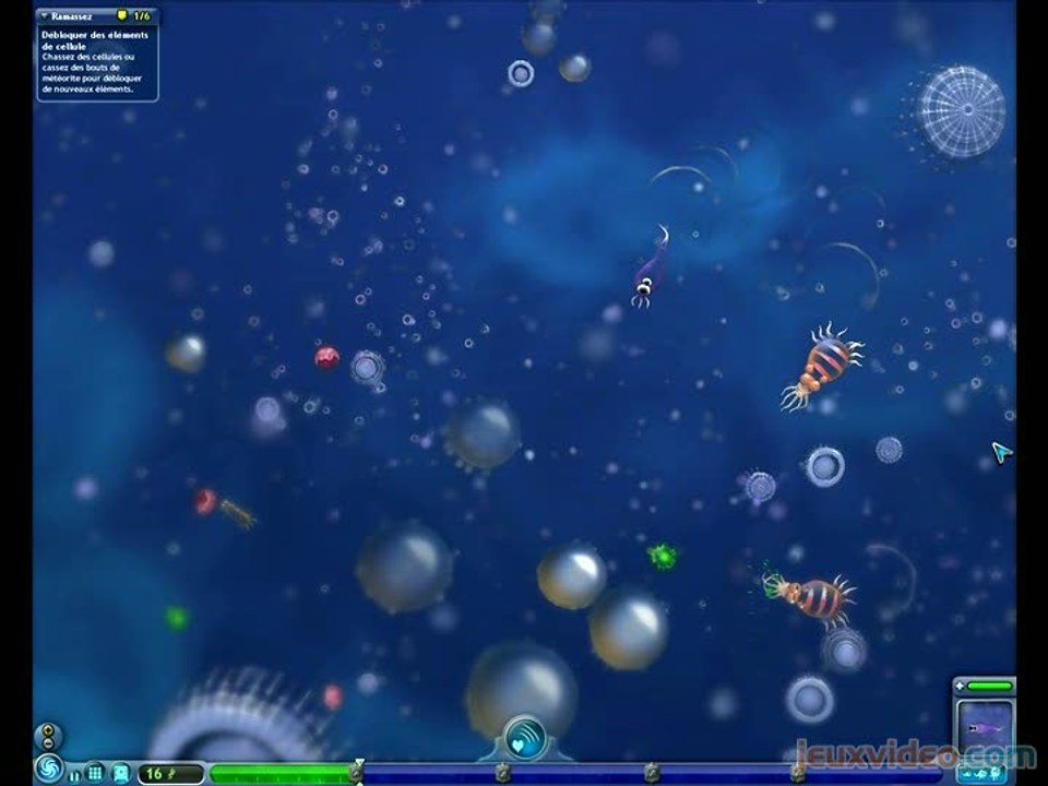 Spore : Pack d'Eléments Etranges & Mignons : A l'état de cellule