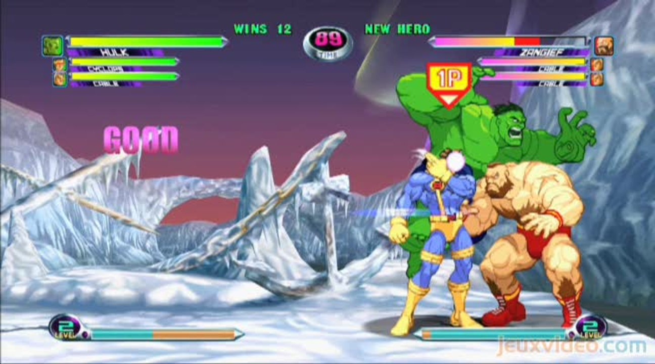 Marvel vs. Capcom 2 : New Age of Heroes : La stratégie de Hulk