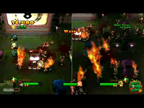 Burn Zombie Burn! : Le mode Co-op