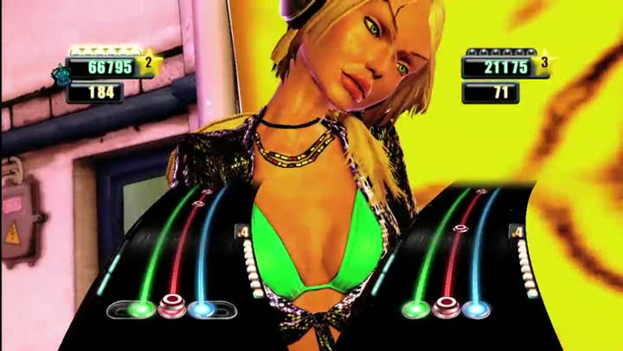 DJ Hero : Pack Dance Party Mix : Pussycat Dolls "Buttons"