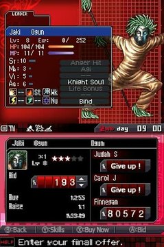 Shin Megami Tensei : Devil Survivor : Achat et fusion de démons