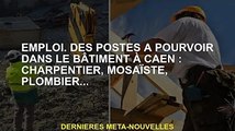 utiliser. Métiers à pourvoir dans le BTP à Caen : menuisier, mosaïste, plombier...