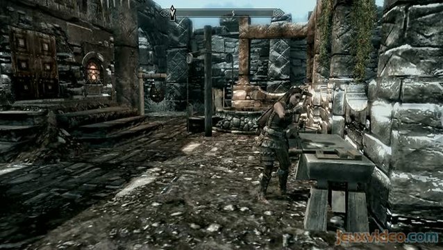 The Elder Scrolls V : Skyrim : Graphismes et inventaire