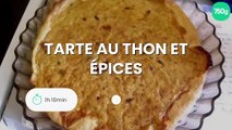 Tarte au thon et épices