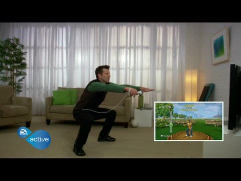 EA Sports Active : Personal Trainer : Bob Greene en action