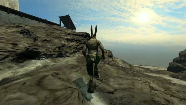 Overgrowth : Ce matin, un lapin, est tombé par terre