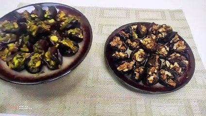 طريقة عمل التمر المحشي بالمكسرات