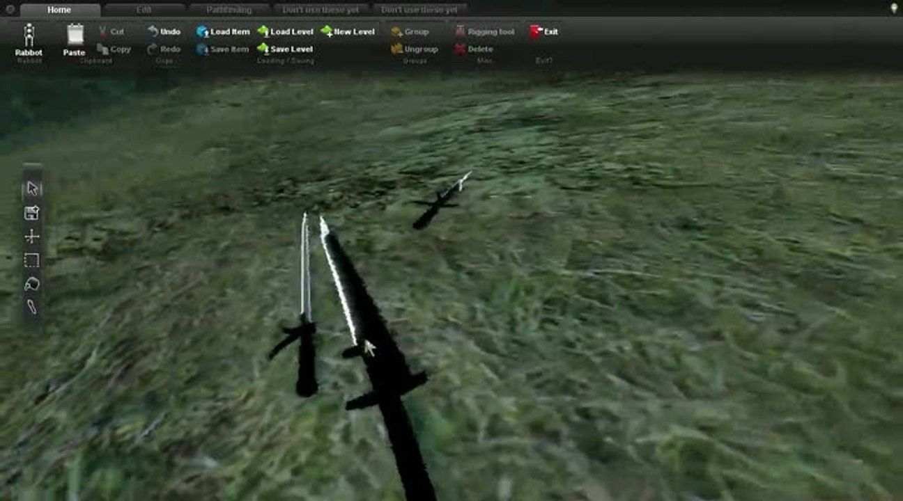 Overgrowth : Physique des armes