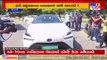 Nitin Gadkari reaches Parliament in India’s first hydrogen-powered car_ TV9News