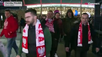 Football: Poland fans react to World Cup qualification