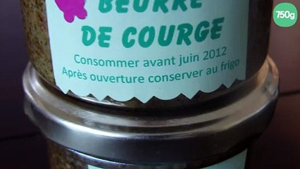 Beurre de courge à tartiner