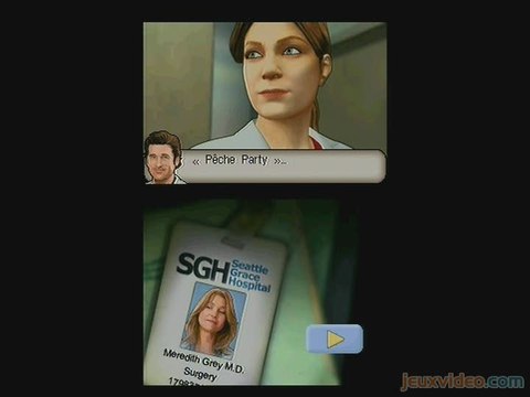Grey's Anatomy : Le Jeu Vidéo : Drague