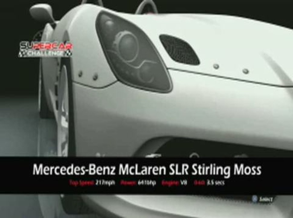 SuperCar Challenge : Mercedes-Benz McLaren SLR Stirling Moss