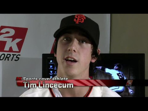 Major League Baseball 2K9 : Tim Lincecum entre en piste