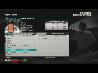 MLB Front Office Manager : Journal des développeurs : mode franchise