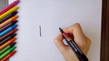 SCENERY DRAWING FOR  CHILDREN | EASY SCENERY DRAWING | NATURE DRAWING FOR KIDS