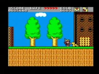 Wonder Boy in Monster Land : Du gameplay