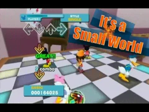 Dance Dance Revolution : Disney Grooves : Danse Mickey, jusqu'au bout de la nuit.