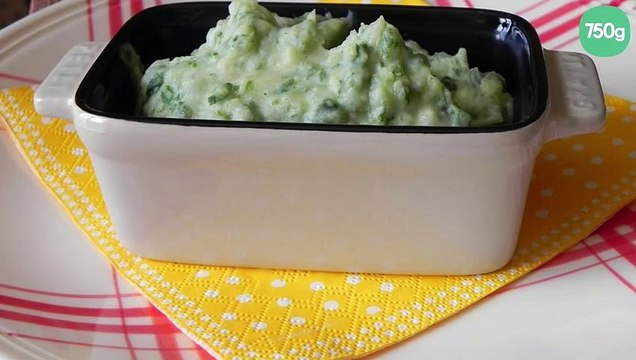 Purée aux épinards et Vache qui rit