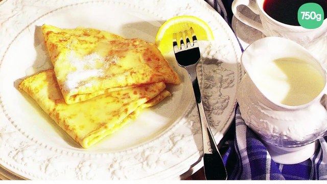 Pâte à crêpes au Rhum brun