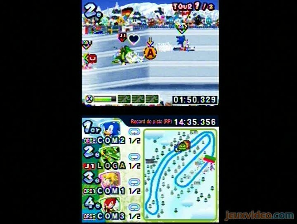 Mario & Sonic aux Jeux Olympiques d'Hiver : Ski de fond