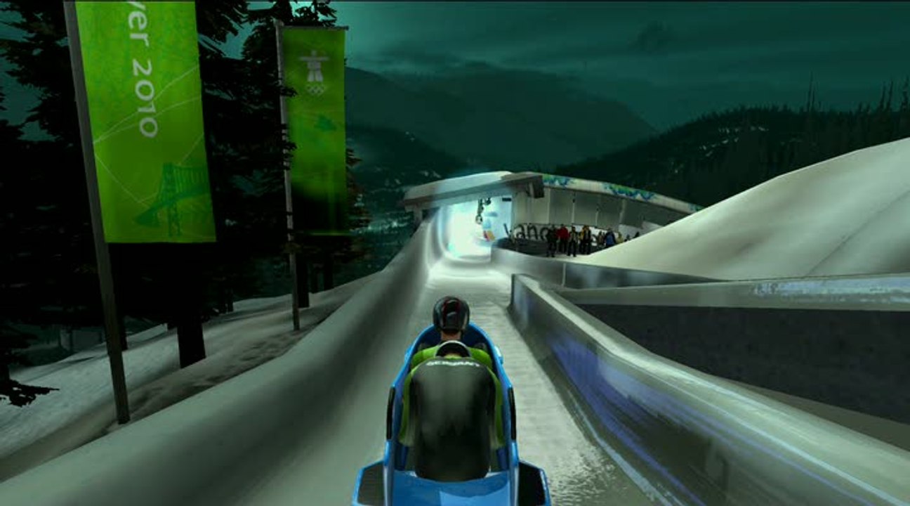 Vancouver 2010 : Le Jeu Vidéo Officiel des Jeux Olympiques : GC 2009 : Bobsleigh