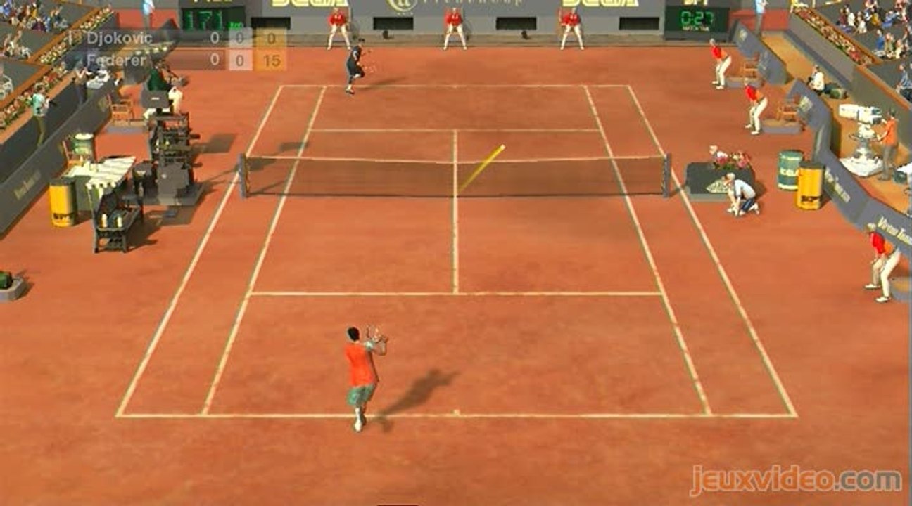 Virtua Tennis 2009 : Djokovic Vs Federer