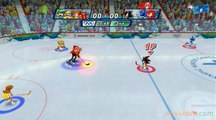 Mario & Sonic aux Jeux Olympiques d'Hiver : Un match de hockey