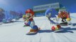 Mario & Sonic aux Jeux Olympiques d'Hiver : Mario et Sonic dans les starting-blocks