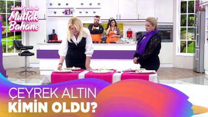 Rakipler arasında kıyasıya rekabet yaşandı! - Zahide Yetiş ile Mutfak Bahane 30 Mart 2022