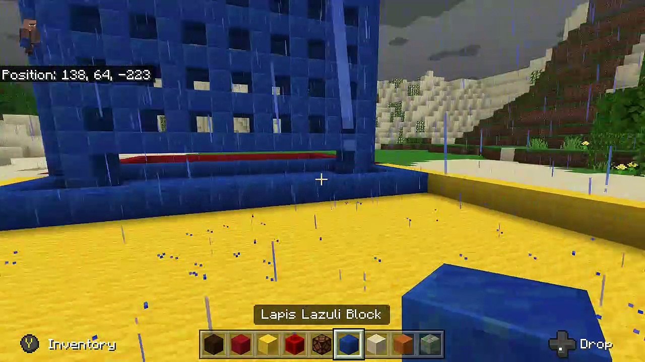 I made playable connect 4 in MINECRAFT