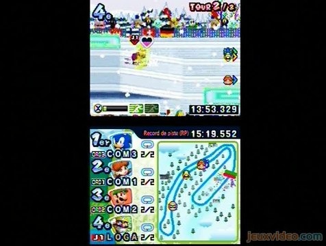 Mario & Sonic aux Jeux Olympiques d'Hiver : Combiné nordique