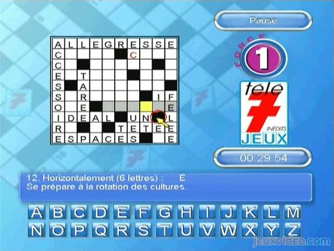 Télé 7 Jeux : Mots Croisés : Facile, mais pas trop !