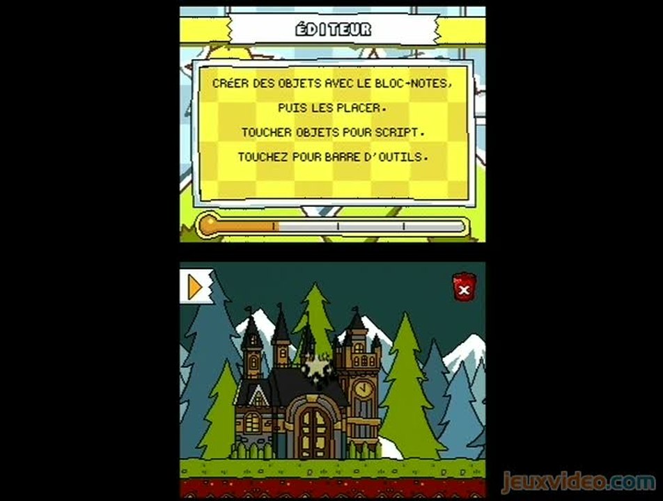 Scribblenauts : L'éditeur de niveaux