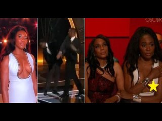 Venus Williams’ Wardrobe Malfunction During Chris Rock Slap Photos