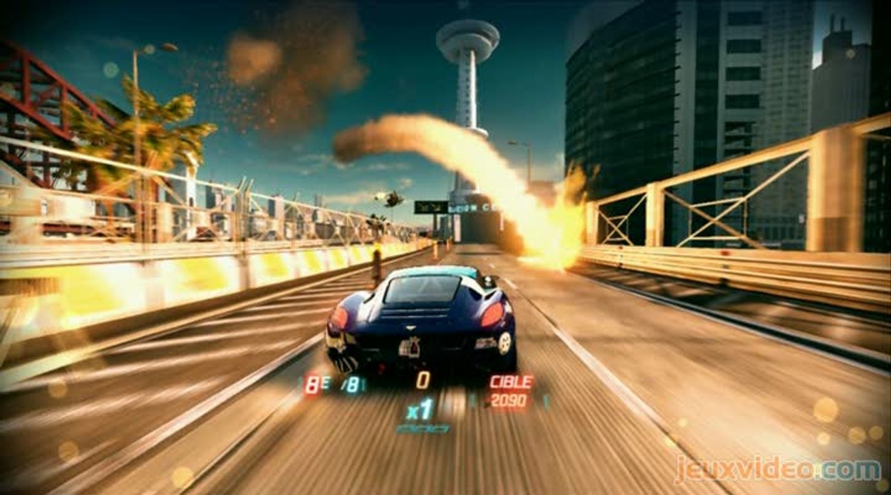 Split/Second Velocity : Attaque aérienne