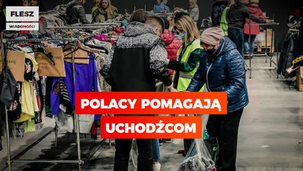 Polacy pomagają uchodźcom