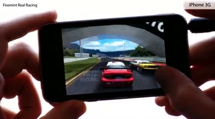 Real Racing : Comparatif iPhone 3G/ iPhone 3GS