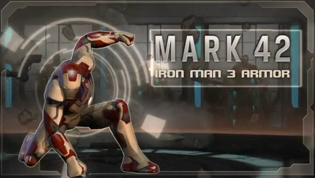 Marvel Heroes : Les armures Iron Man 3