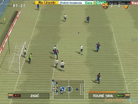 Pro Evolution Soccer 2010 : Barcelone Vs Valence